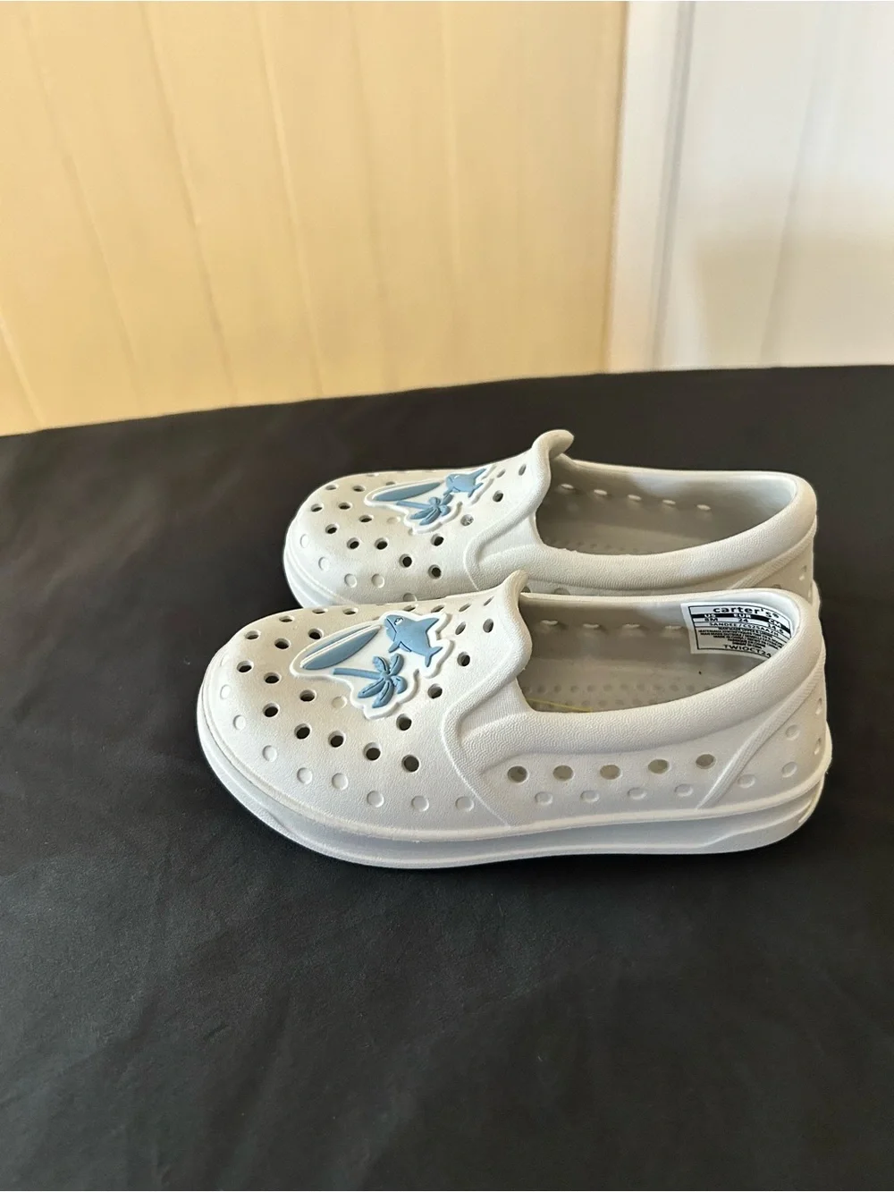 NWT Carter's Sandee Shark Toddler Water Shoes Size 8M